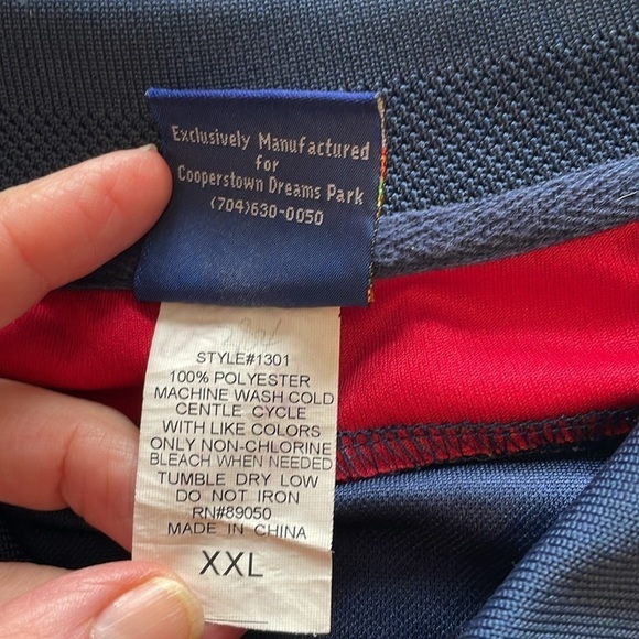 Cooperstown Hall Of Fame Dreams Park Men’s Short Sleeve Polo Shirt Size XXL - Picture 9 of 9